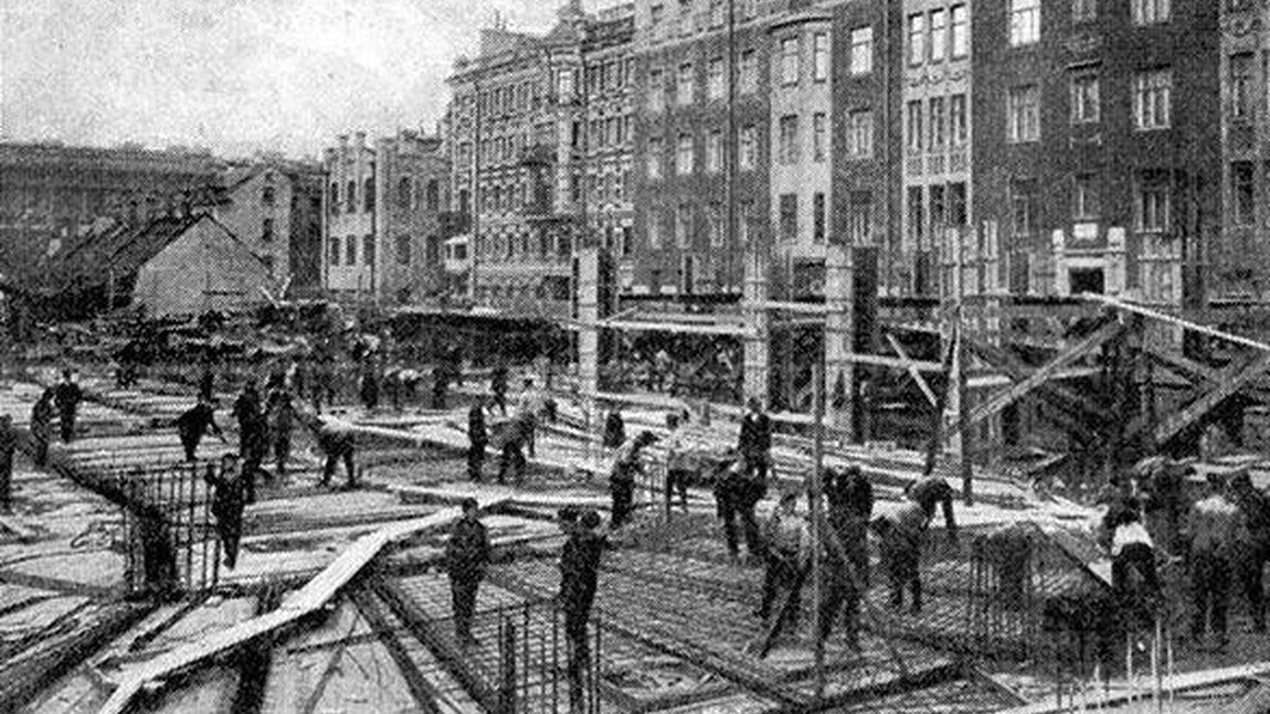 ДЛТ - начало строительства в 1908 году